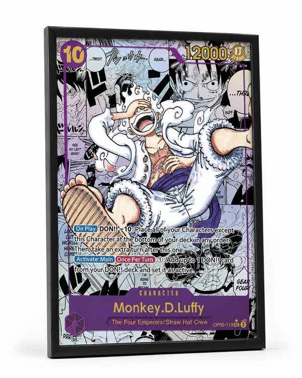 Monkey.D.Luffy (119) (Alternate Art) OP05 Canvas Print